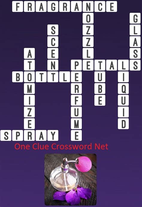 perfume holder crossword puzzle clue